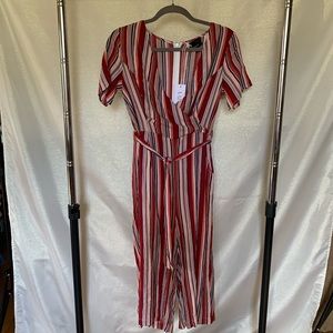 Stripped Jumpsuit